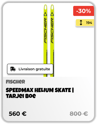 Carte Produit Peak'Up : Ski de fond Fischer d'occasion